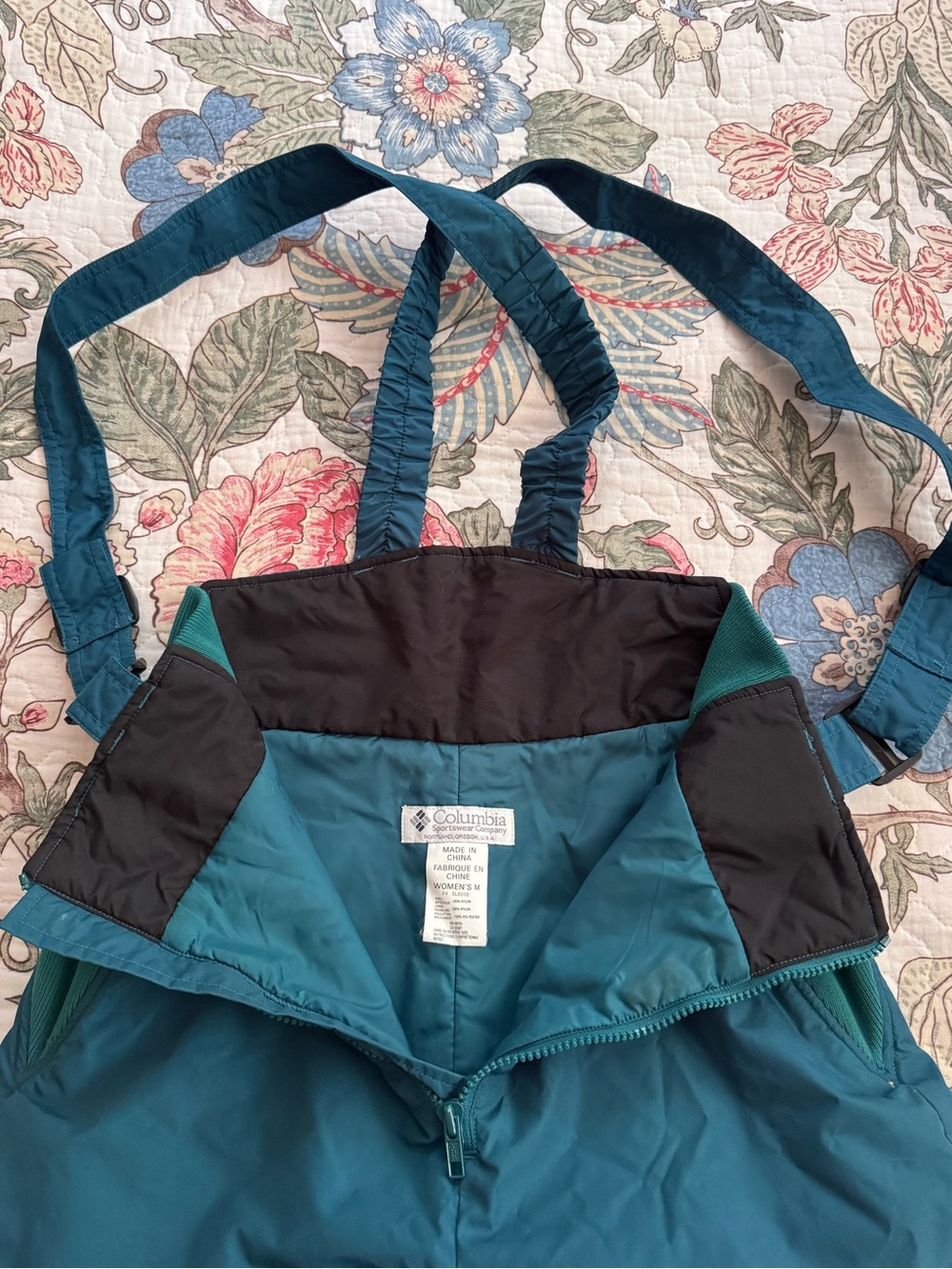 Vintage Columbia Snow/Ski Bib Pants - Picture 2 of 8